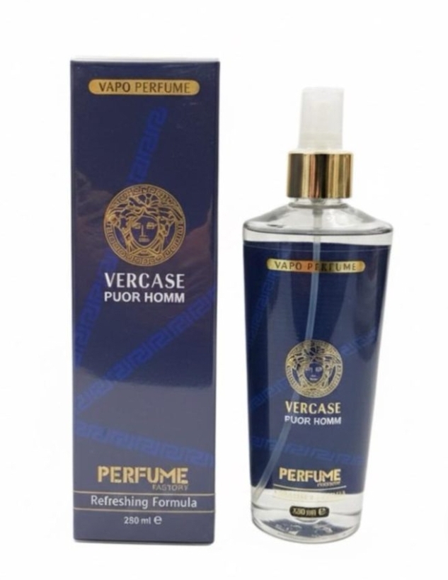 بادی اسپلش پرفیوم فکتوری مردانه  VERCASE POUR HOME  ورساچ پور هوم  ۲۵۰ میلی