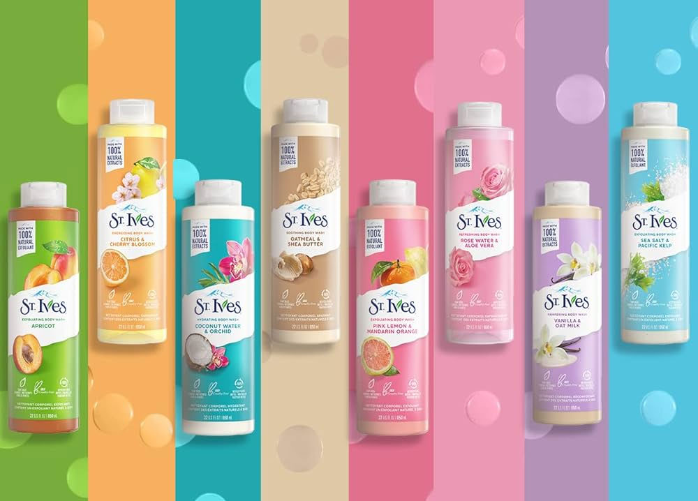 شامپو بدن سنت ایوز St.Ives حجم ۶۵۰ میلی