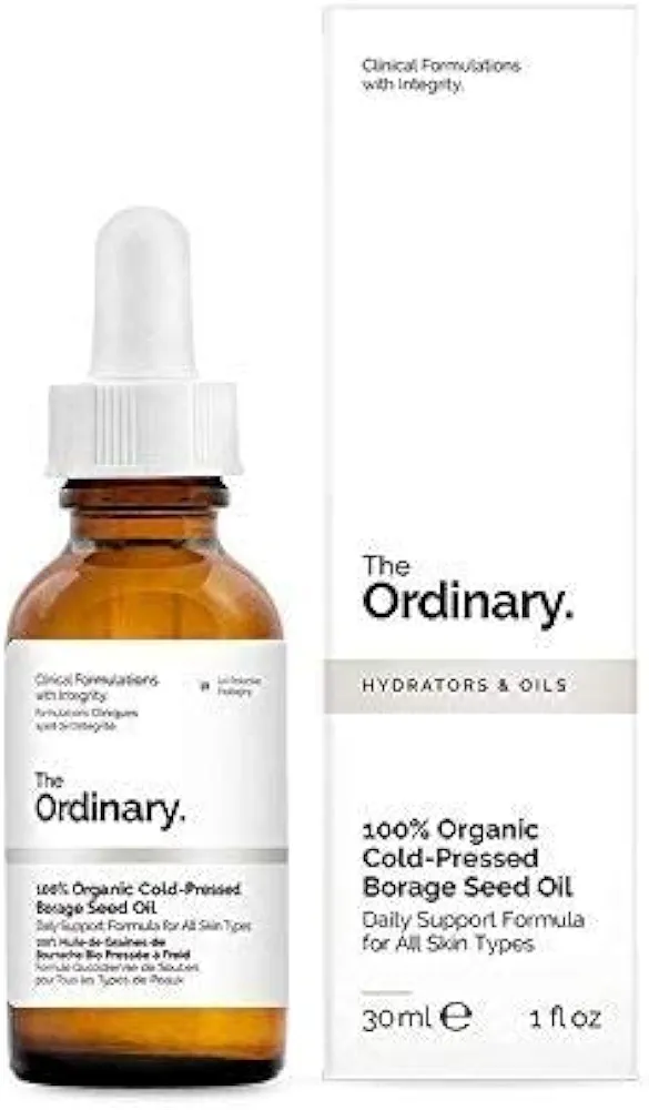 سرم روغن گل گاوزبان اوردینری organic cold pressed borage seed oil